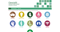 Desktop Screenshot of ciencialili.org